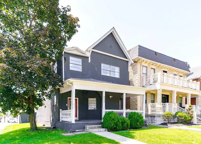 Casa Dos By Jungle House Near Convention Center Osu & Nationwide Arena Walk To High Street Downtown & Short North 5 800 Reviews Private Parking *